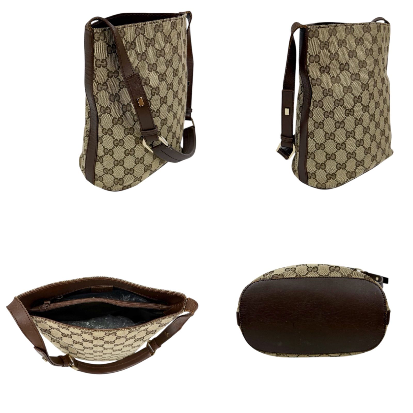 グッチ GUCCI バケツ型 ワンショルダーバッグ ハンドバッグ 肩掛け GG