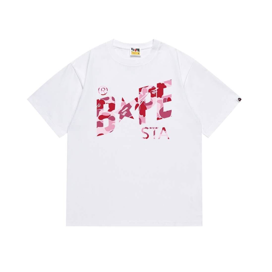 ⚠️最終値下げ⚠️【新品未使用】アベイシングエイプ Tシャツ ハート xs 新品未使用】Stussy x A BATHING APE アベイシングエイプ bape T