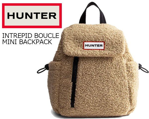 ハンター イントレピッド ブークレ ミニ トートバックHUNTER ORIGINAL INTREPID PUFFER MINI TOTE BLACK|RED BOX LOGO ubs1167kbm-rbo ブラック バッグ 鞄 カバン