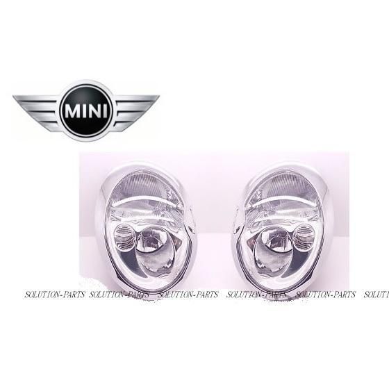 正規純正OEM BMW MINI キセノン ヘッドライト 左右 セット R50 ミニ クーパー ワン 63126933840 63126933841 ヘッドランプ Cooper One ライト ランプ
