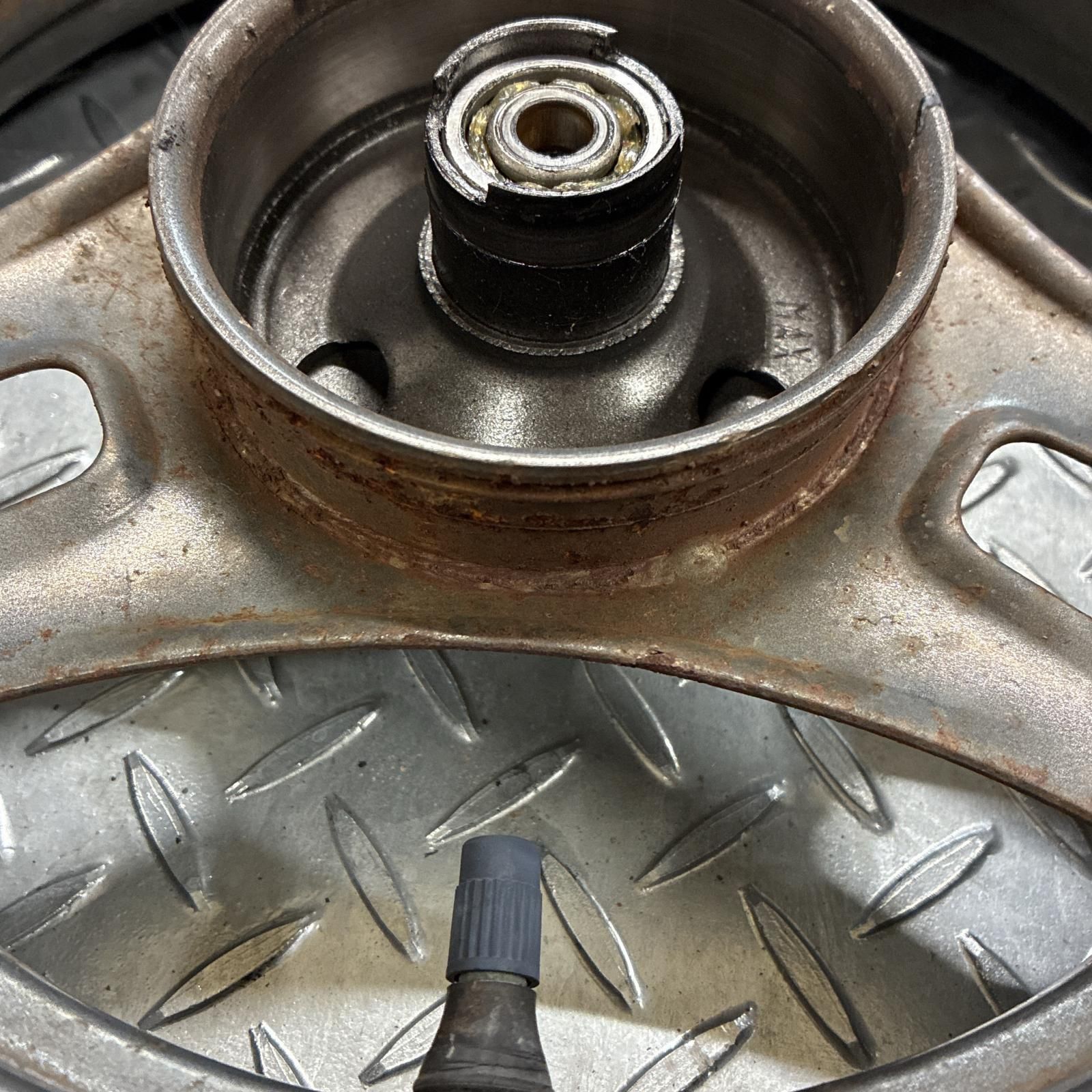 SUZUKI セピア50 CA1EA フロントホイール スズキ - メルカリ