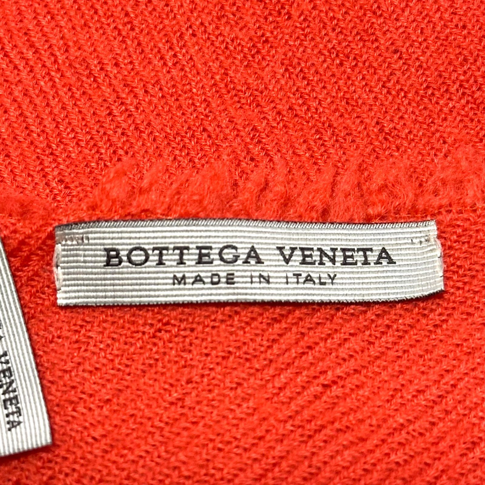 BOTTEGA VENETA ボッテガヴェネタ マフラー カシミヤ オレンジ系