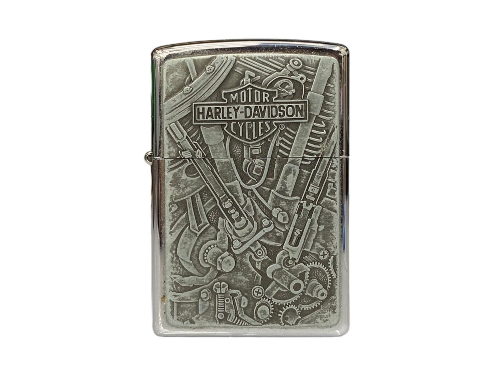 zippo (ジッポー) HARLEYDAVIDSON ハーレー ダビッドソン 1997年製 オイルライター シルバー 雑貨/009 - メルカリ