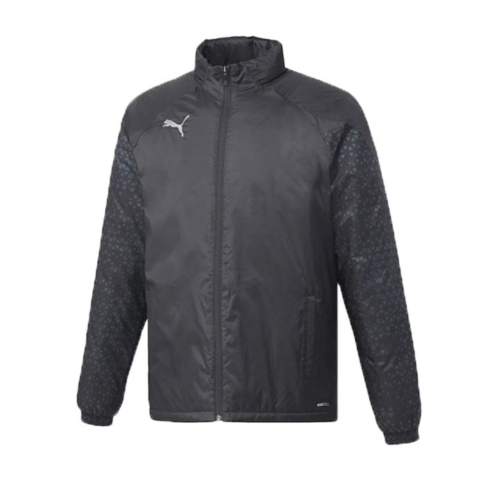 【新品・2営業日で発送】PUMA プーマ TEAMCUP_パデットジャケット (658814) 色 : PUMA_BLACK サイズ : S 