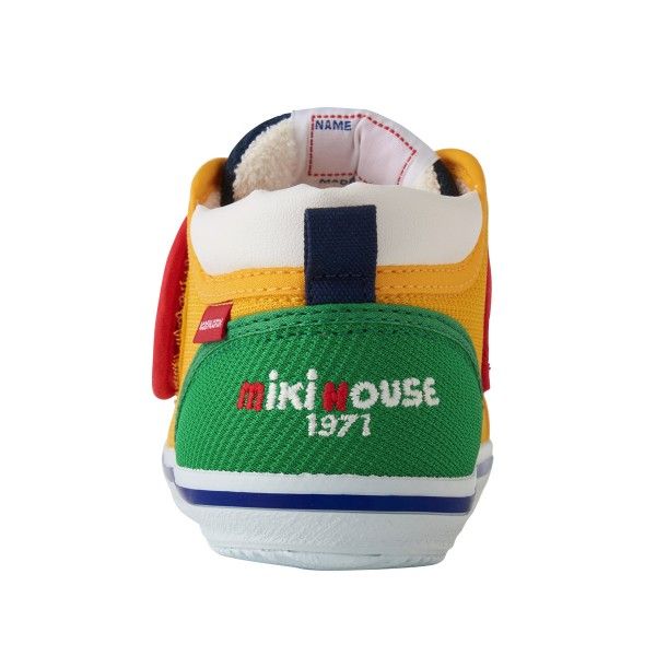 【新品タグ付き】MIKIHOUSE ミキハウス　13cm　シューズ　マルチカラー ミキハウス セカンドシューズ 13.5 ミキハウス靴シューズ13.5 ○13日