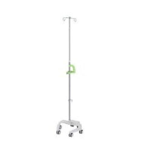 【新品・2営業日で発送】ナカバヤシ 点滴スタンド(便利フック付き) グリーン RTS-U302 GN 1個