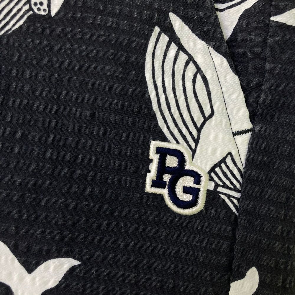 サイズ：4 PEARLY GATES パーリーゲイツ シアサッカー ハーフパンツ