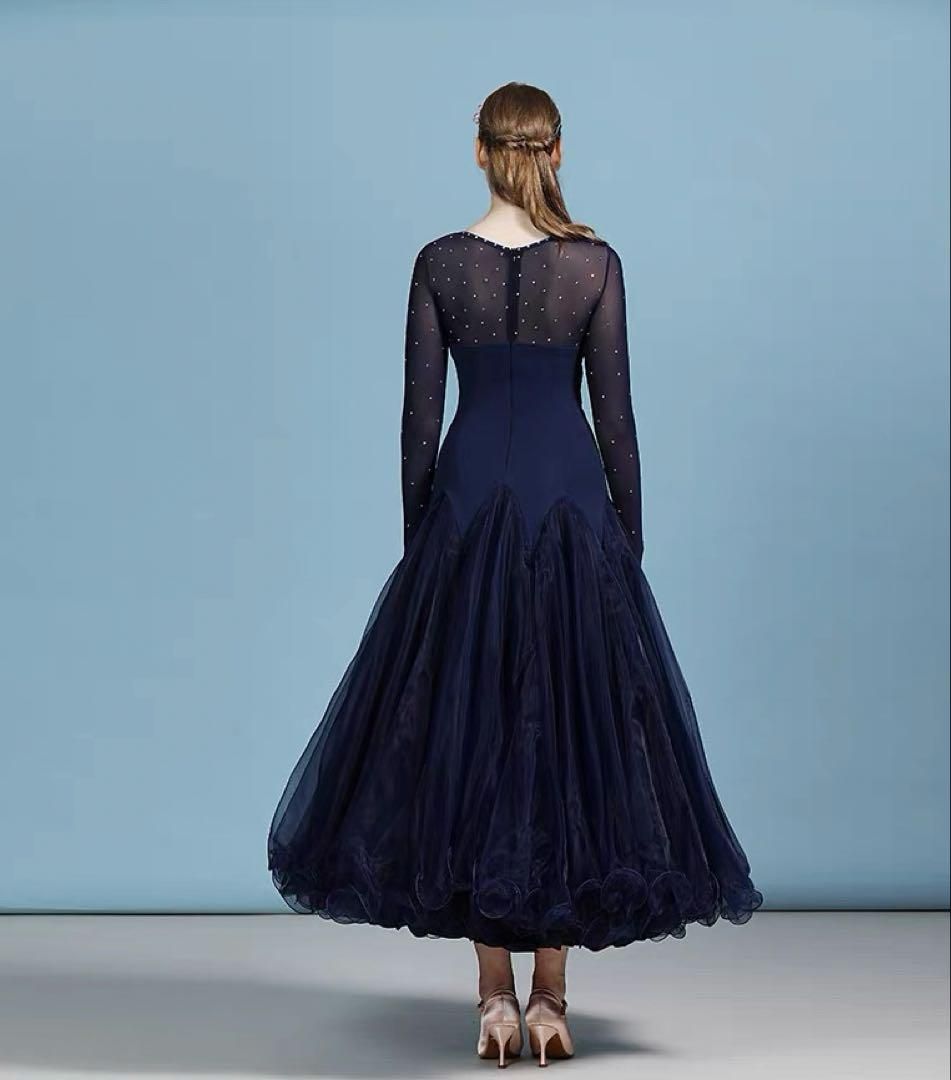 新品未使用 ストーン付スタンダードドレス 競技会や発表会、デモ