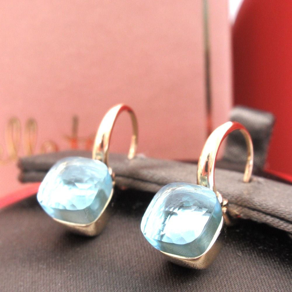 KR2320232 ポメラート ピアス ヌードイヤリング ブルートパーズ  