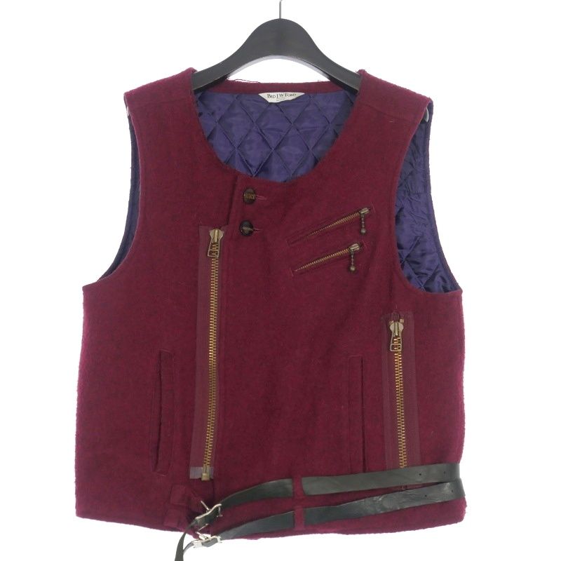 BED J.W. BED J.W. FORD ベッドフォード Wool stripe jacket Wool wrap