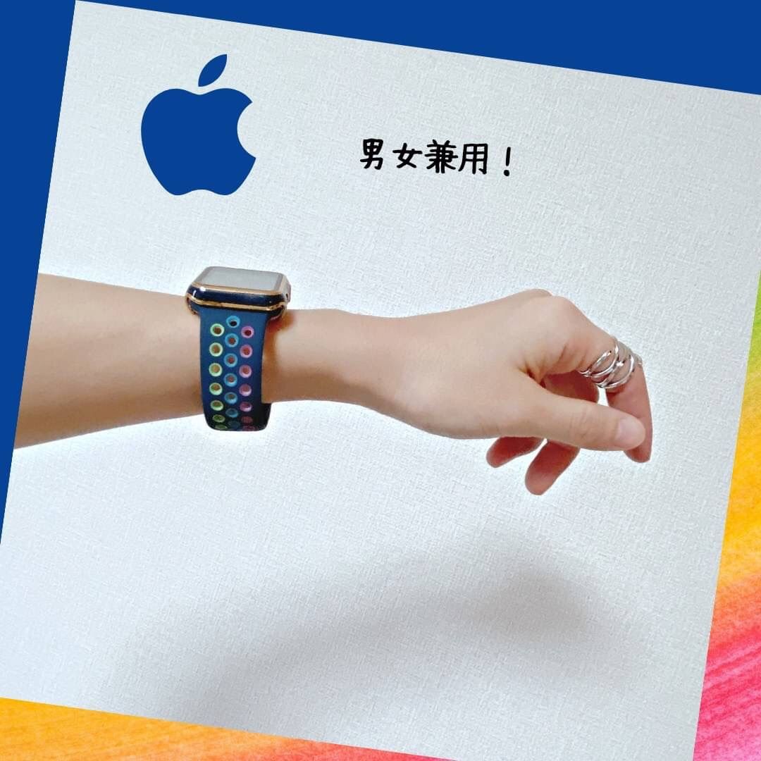 Apple Watch アップルウォッチケース バンド ネイビー カバーセット