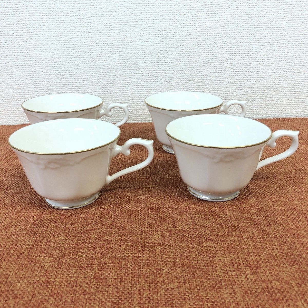 …　ノリタケ　Contemporary　コンテンポラリー　ローズ柄　ペアカップ&ソーサー　…　　　　　　　オールド昭和レトロ薔薇バラ Noritake ノリタケ Contemporary コンテンポラリー 9客 花 NORITAKE