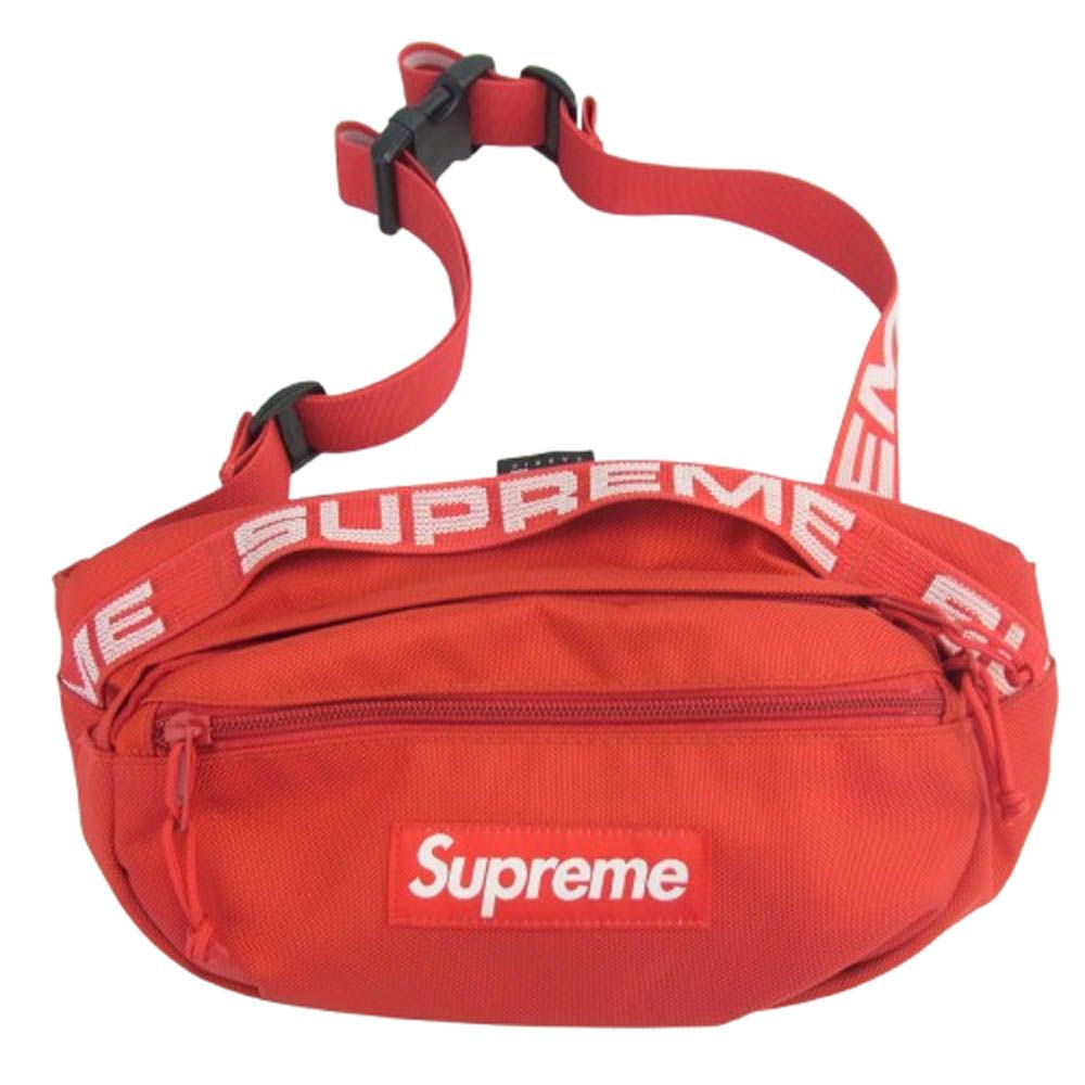 Supreme シュプリーム 18SS waist bag ウエスト バッグ レッド系