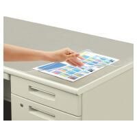 デスクマット軟質 オレフィン系樹脂 透明 下敷き付き １４６デスク用 マ 1846 M コクヨ