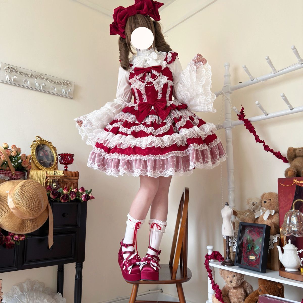 ジャンパースカート5色展開