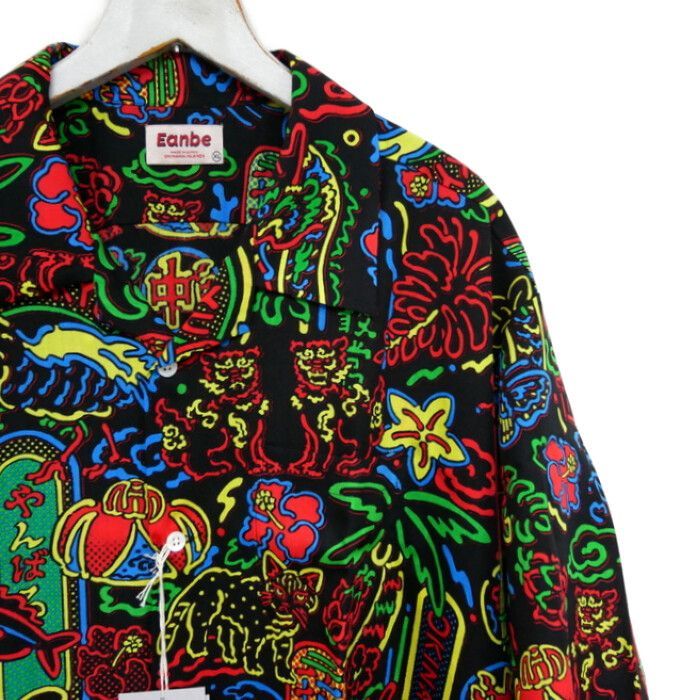 Eanbe いあんべ 国内正規 24SS RYUKYU SIGN ALOHA SHIRT 琉球