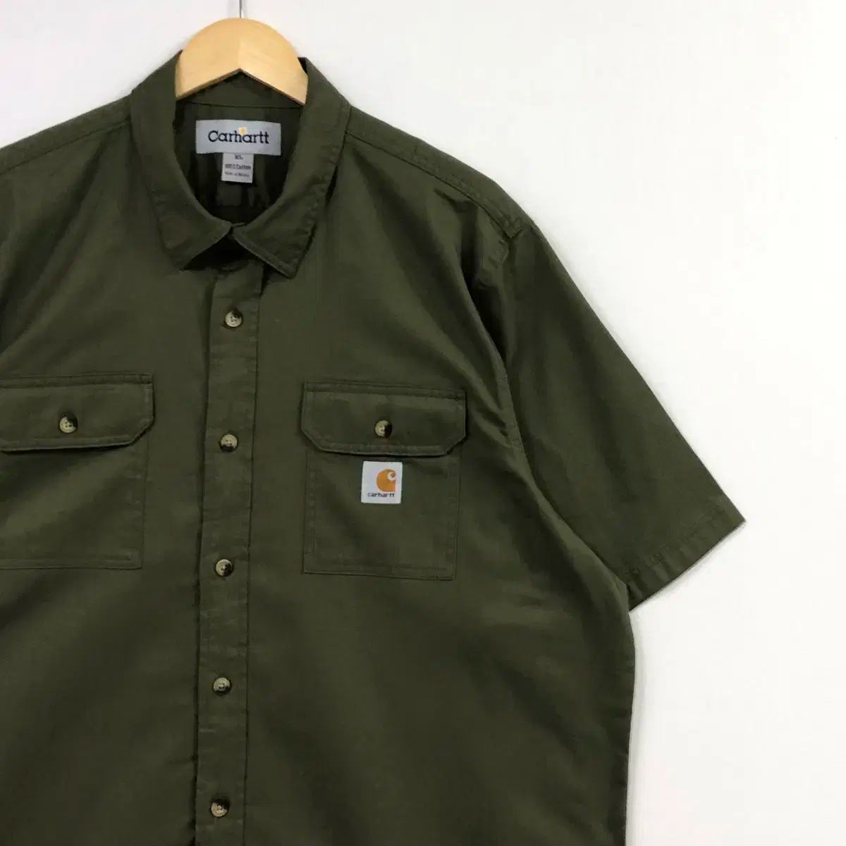 Xxl Carhartt カーハート カーキ ワーク シャツ