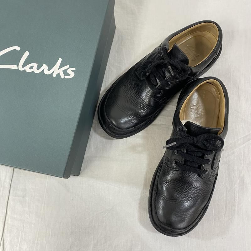 CLARKS ビジネス スニーカー シューズ レザー 革 カジュアル 