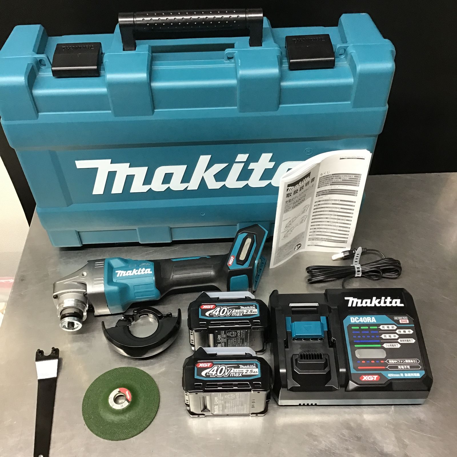 ☆マキタ(makita) 100mmコードレスディスクグラインダ GA001GRDX ②