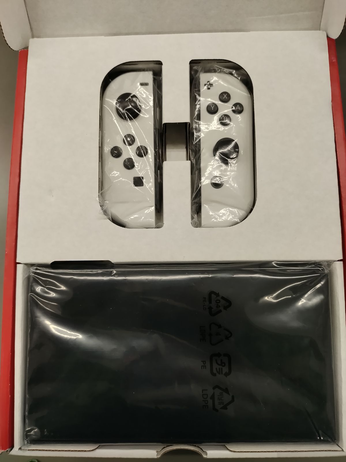 ジャンク本体】Nintendo Switch 有機EL本体 ホワイト【50-55