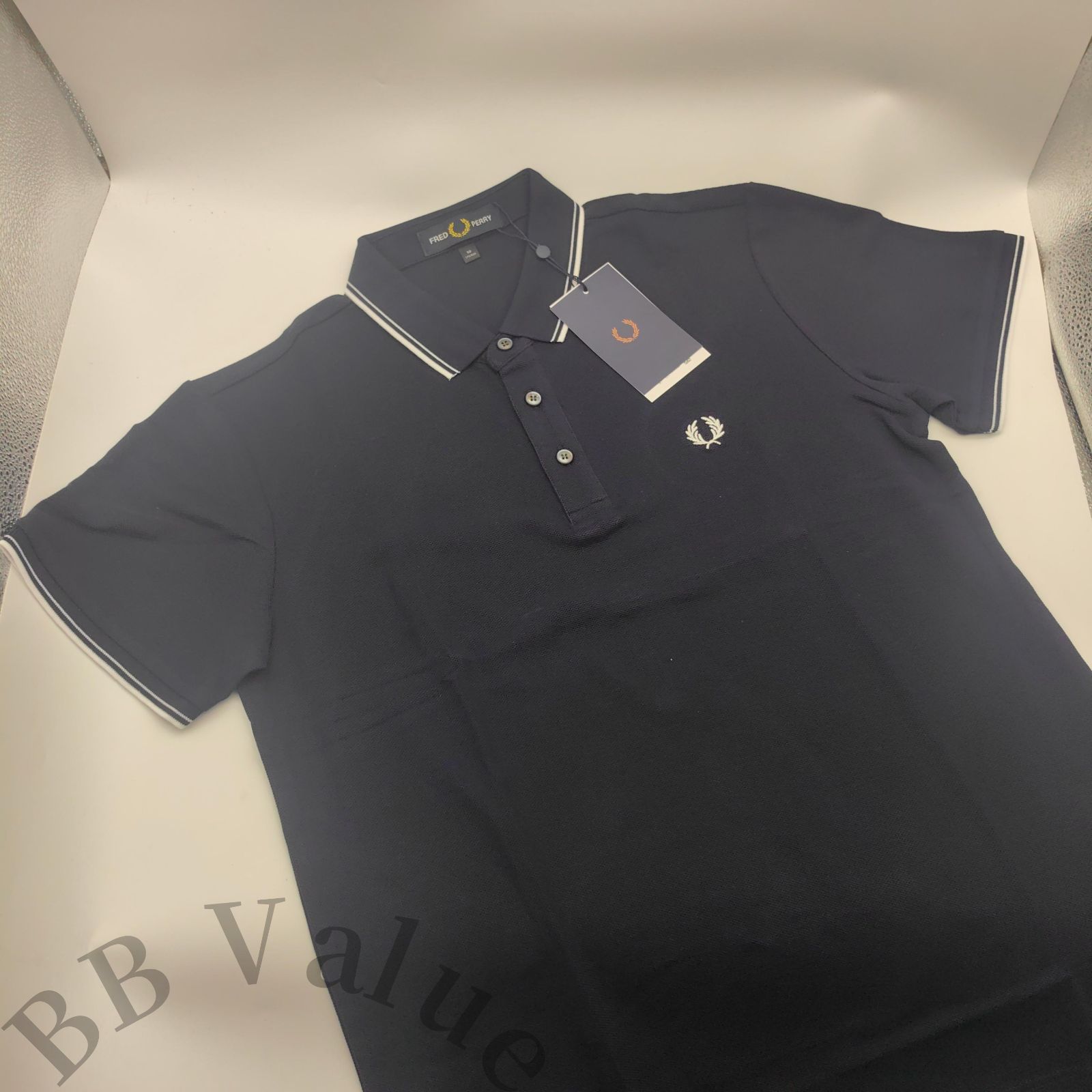新品 夏 FRED PERRY フレッドペリー ポロシャツ 半袖麦の穂