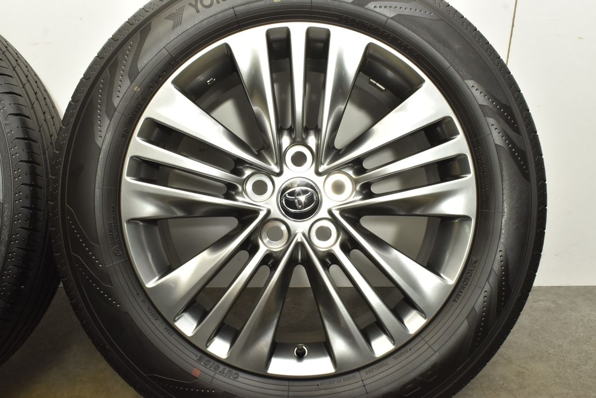 製 バリ溝 トヨタ 40 アルファード 純正 18in 7J 40 PCD120 ヨコハマ アドバン V03 225 60R18 ヴェルファイア 流用 交換用 FFCRYSTALESIA_COM