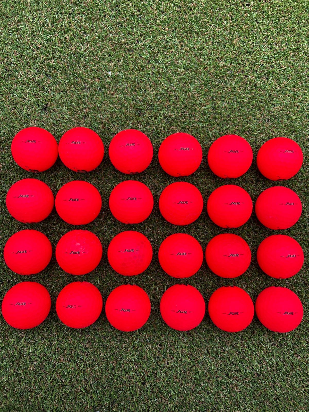 【S157】 ブリヂストン JGR 赤マット 23年 ロストボール 24球 Amazon.co.jp: ブリヂストン ツアーB JGR 2023年 ロストボール