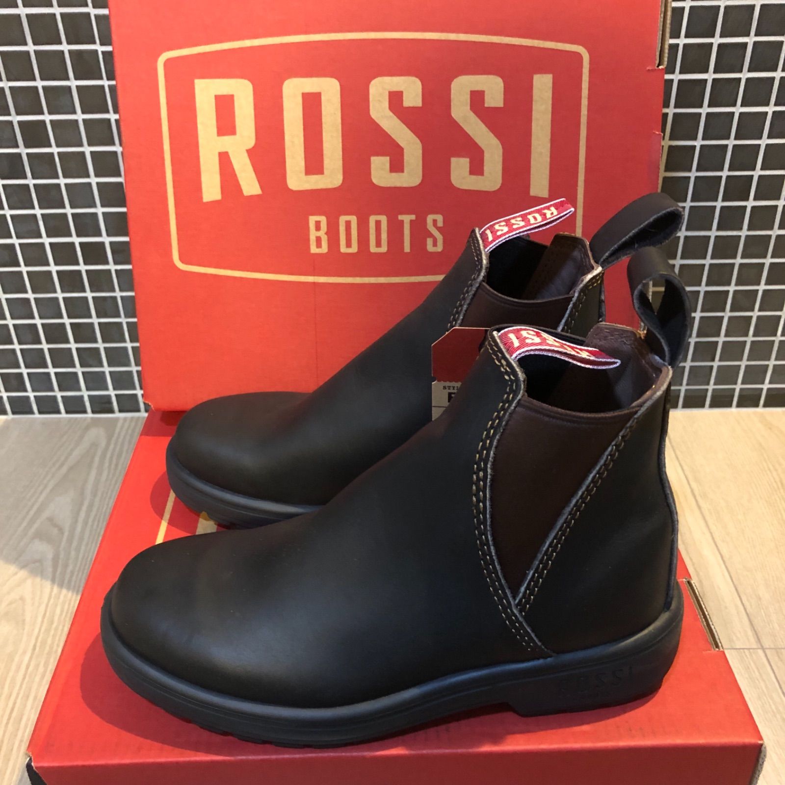 EU36【新品未使用】Rossi boots サイドゴアブーツ - ブーツ