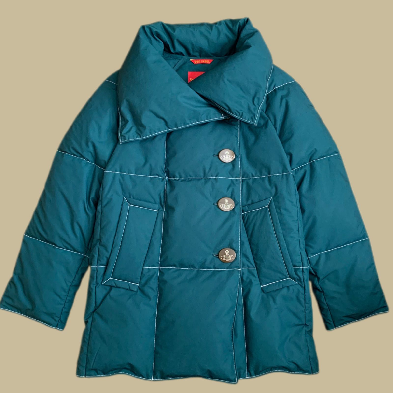 Vivienne Westwood RED LABEL ステッチデザインダウンジャケット 