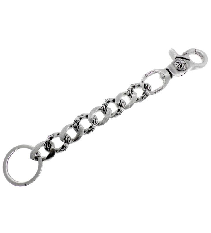 クロムハーツ CHROME HEARTS CLP CHN FANCY-L ロング ファンシー リンク シルバー キーチェーン 43793
