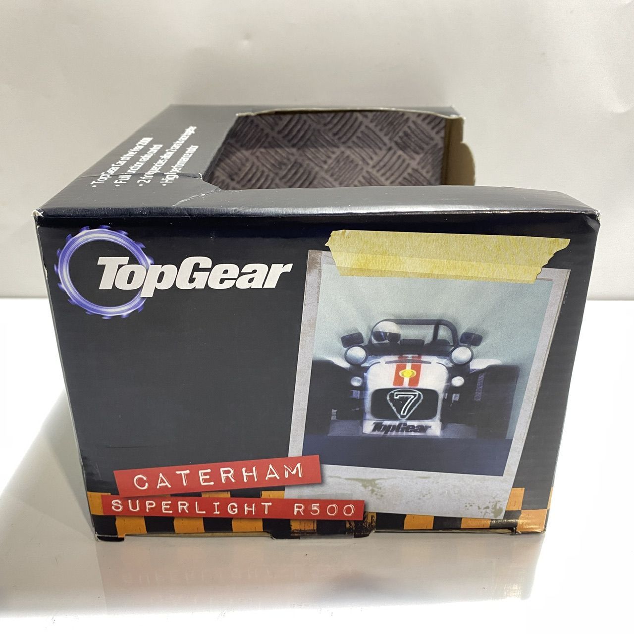 未使用　ケータハムセブン R500 TopGear RCカー CATERHAM 間もなく完売！ご注文はお早めに!CATERHAMラジコンカーのご紹介