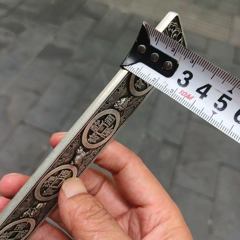 文鎮 五岳五帝尺 文房置物 銅製品 - メルカリ