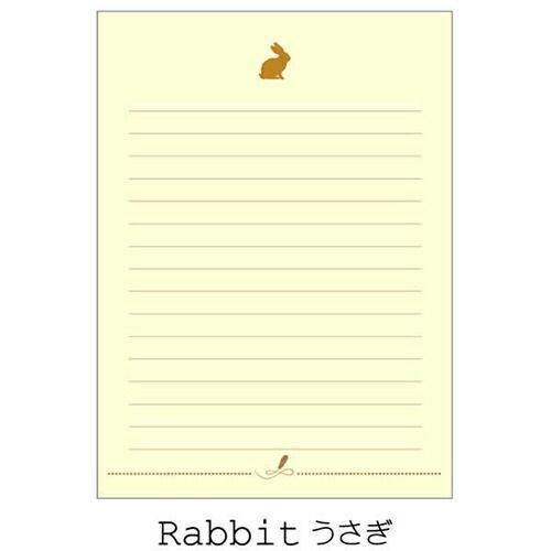 まとめ クローズピン レターセット みんなの文具レターセット うさぎ LS14636 ×15セット