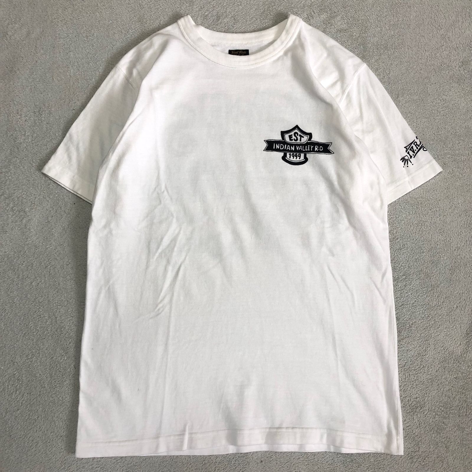 WEST RIDE ショートスリーブTシャツ 半袖カットソー 袖プリント