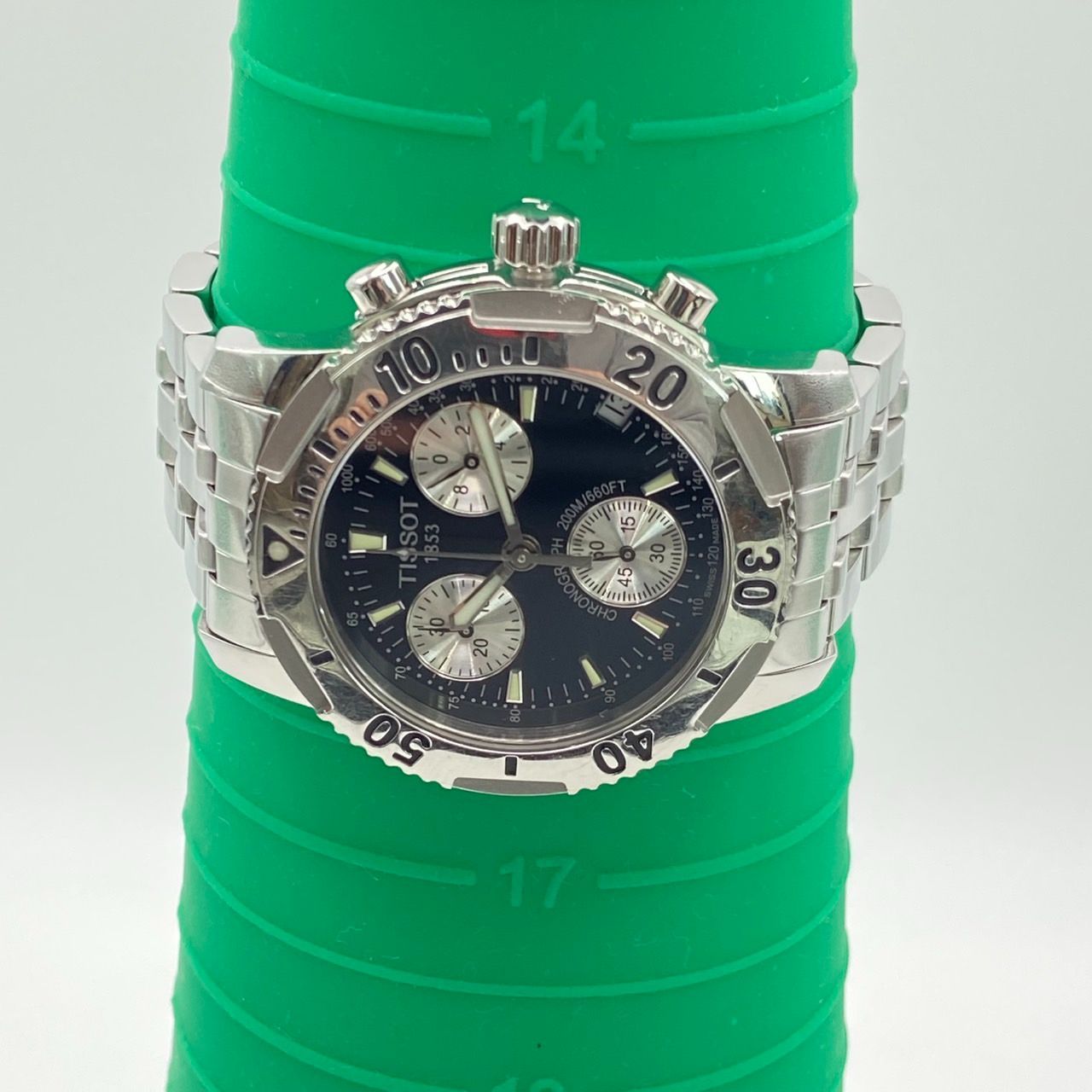 新品電池交換済TISSOTティソ クロノダイバー T362/462 PRS200 新品電池交換済み TISSOT ティソ クロノダイバー T362/462 PRS200