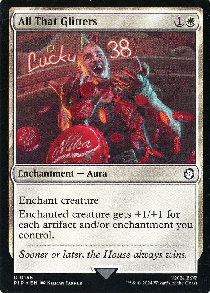 中古】マジックザギャザリング 0155[C]：【PIP】All That Glitters