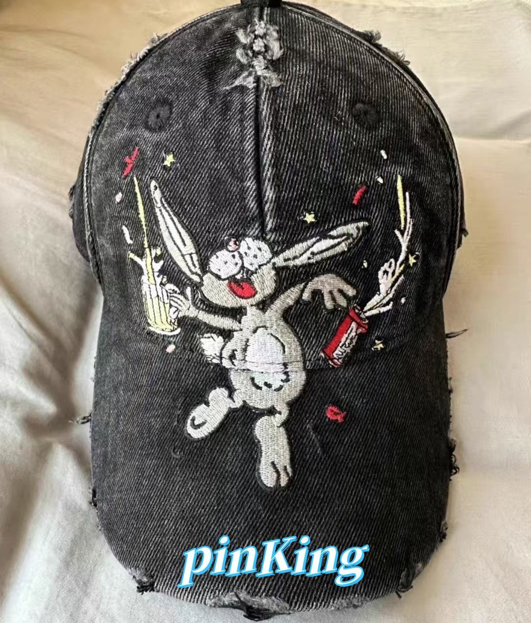Martine Rose 23AW BUNNY DAMEGE CAP