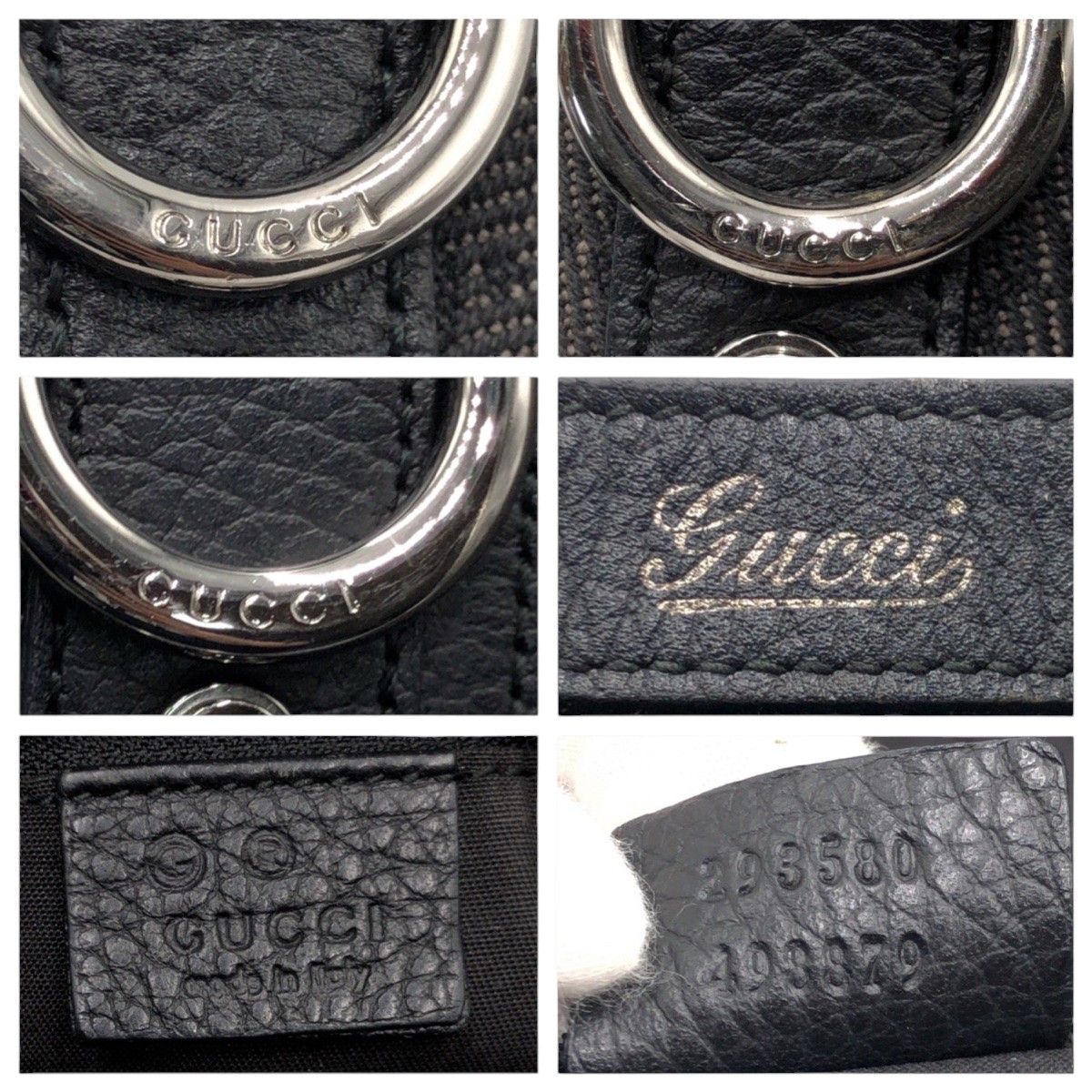 GUCCI グッチ アビー GG柄 グレー GGキャンバス 293580 トートバッグ