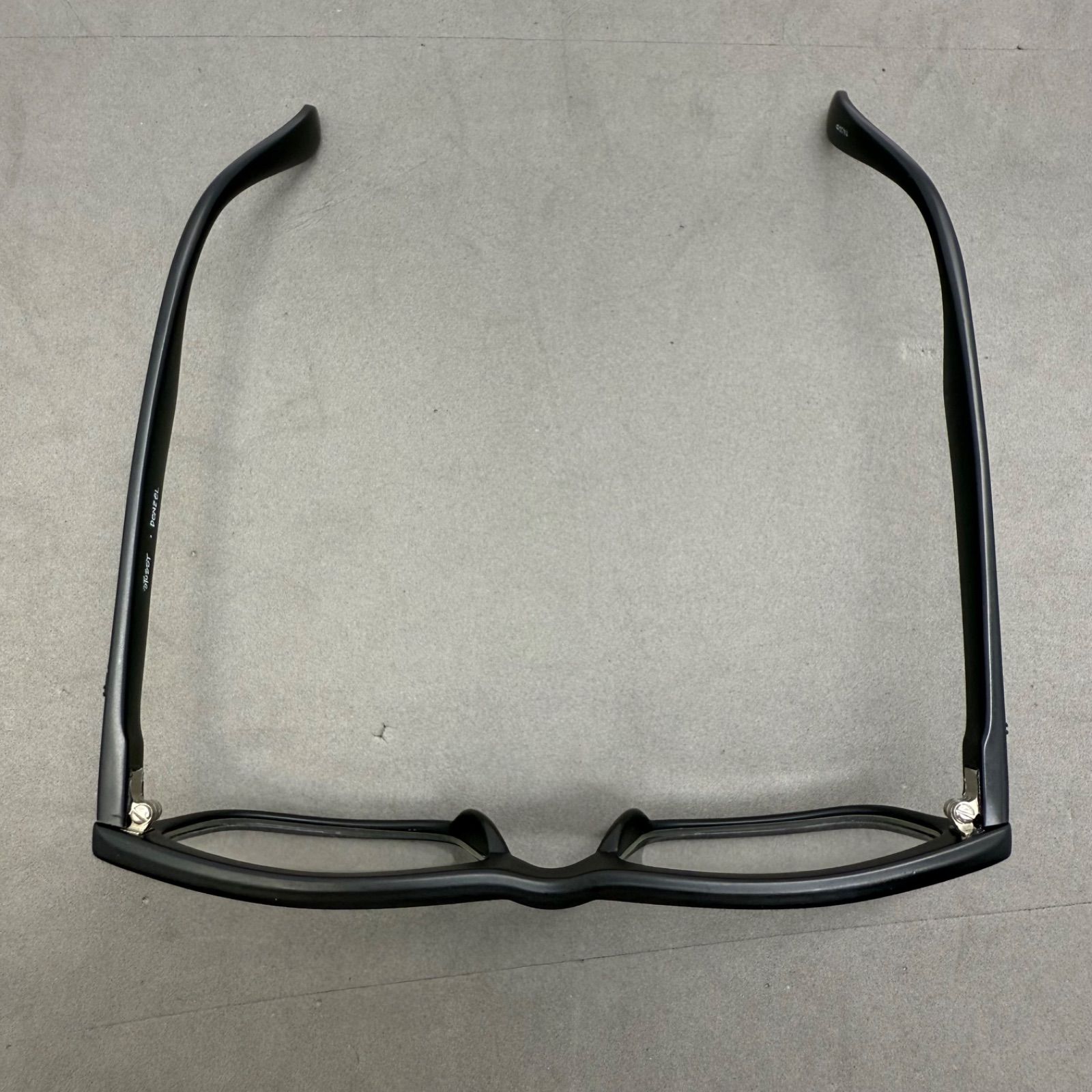 STUSSY old 00s DENZEL sunglasses matt black ステューシー デンゼル