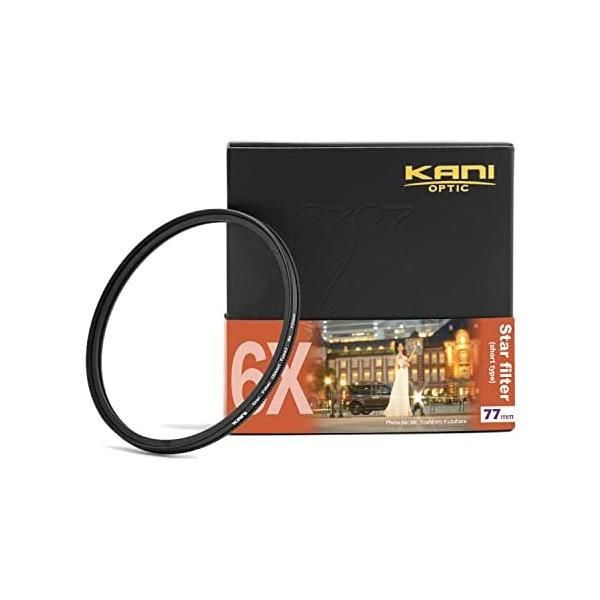 KANI スターエフェクト6X ショートタイプ|クロスフィルター Star Effect 6X Short 77mm 77mm
