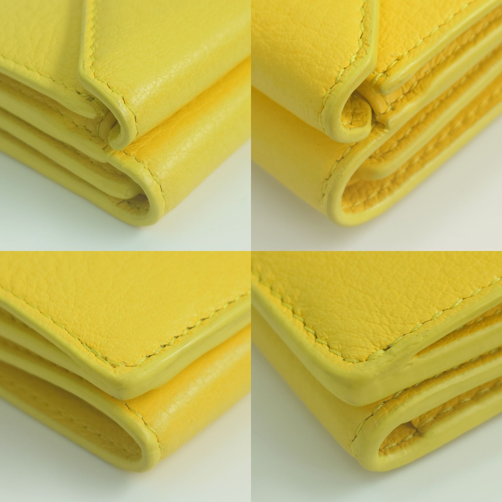 BALENCIAGA バレンシアガ ペーパー ミニウォレット 三つ折り財布