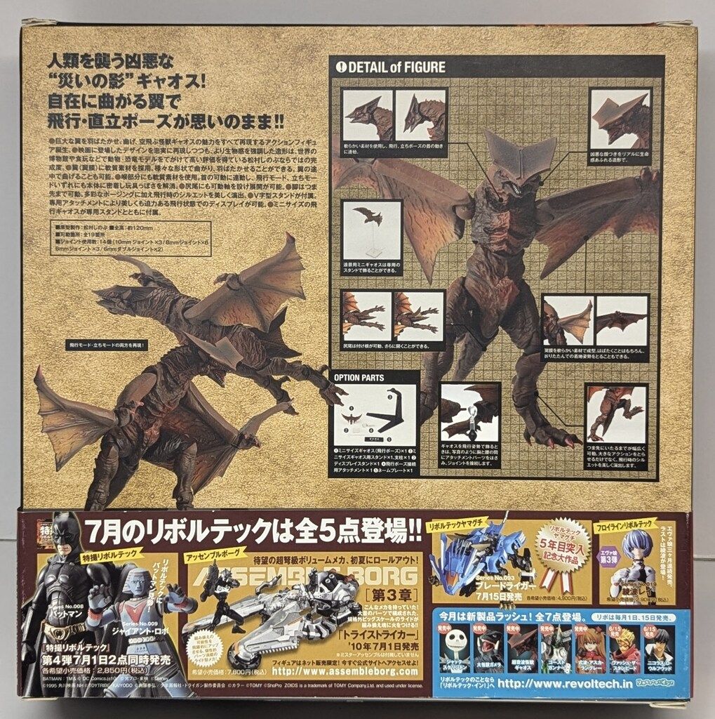 海洋堂 特撮リボルテック ギャオス 007