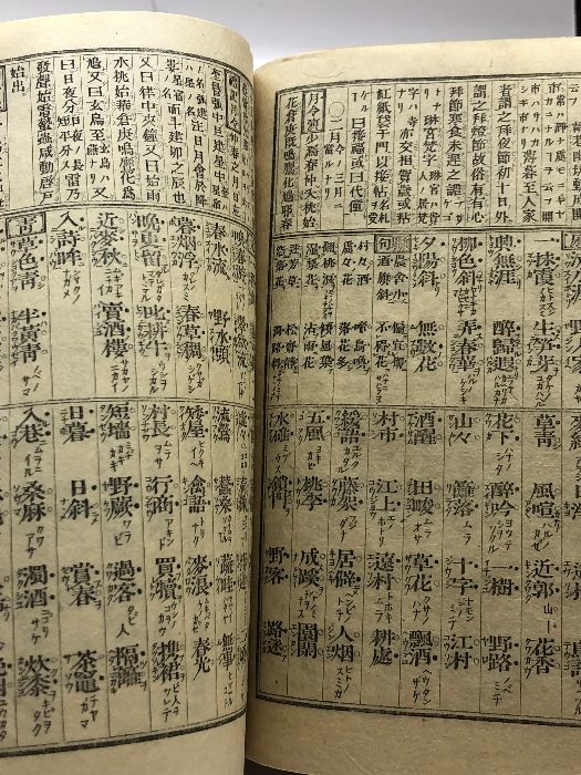 訓蒙月令 詩韻活法 乾坤2冊揃 明治21 瀧川昇編 、辻本尚古堂 袖珍本 - メルカリ