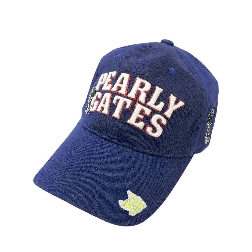 PEARLY GATES パーリーゲイツ  キャップ スヌーピー ブルー系 FR [240101358990] ゴルフウェア ストスト