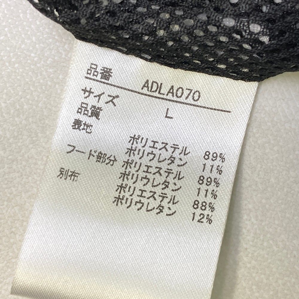 サイズ：L ADMIRAL アドミラル  フード付ジャケット グレンチェック グレー系 [240101437205] ゴルフウェア レディース ストスト ADMIRAL アドミラル フード付ジャケット グレンチェック グレー