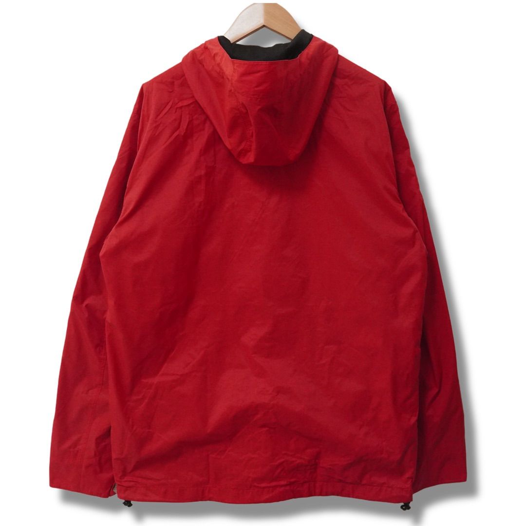 美品 Carhartt ナイロンジャケット M相当 レッド 00s フード付き