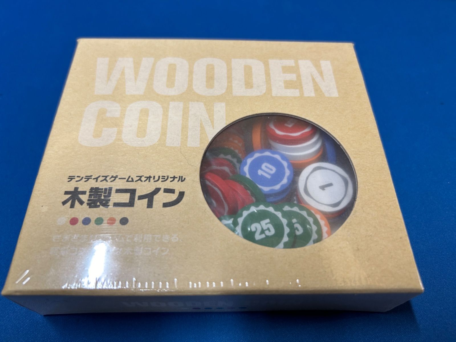 テンデイズゲームズオリジナル木製コイン100枚セット／未開封新品