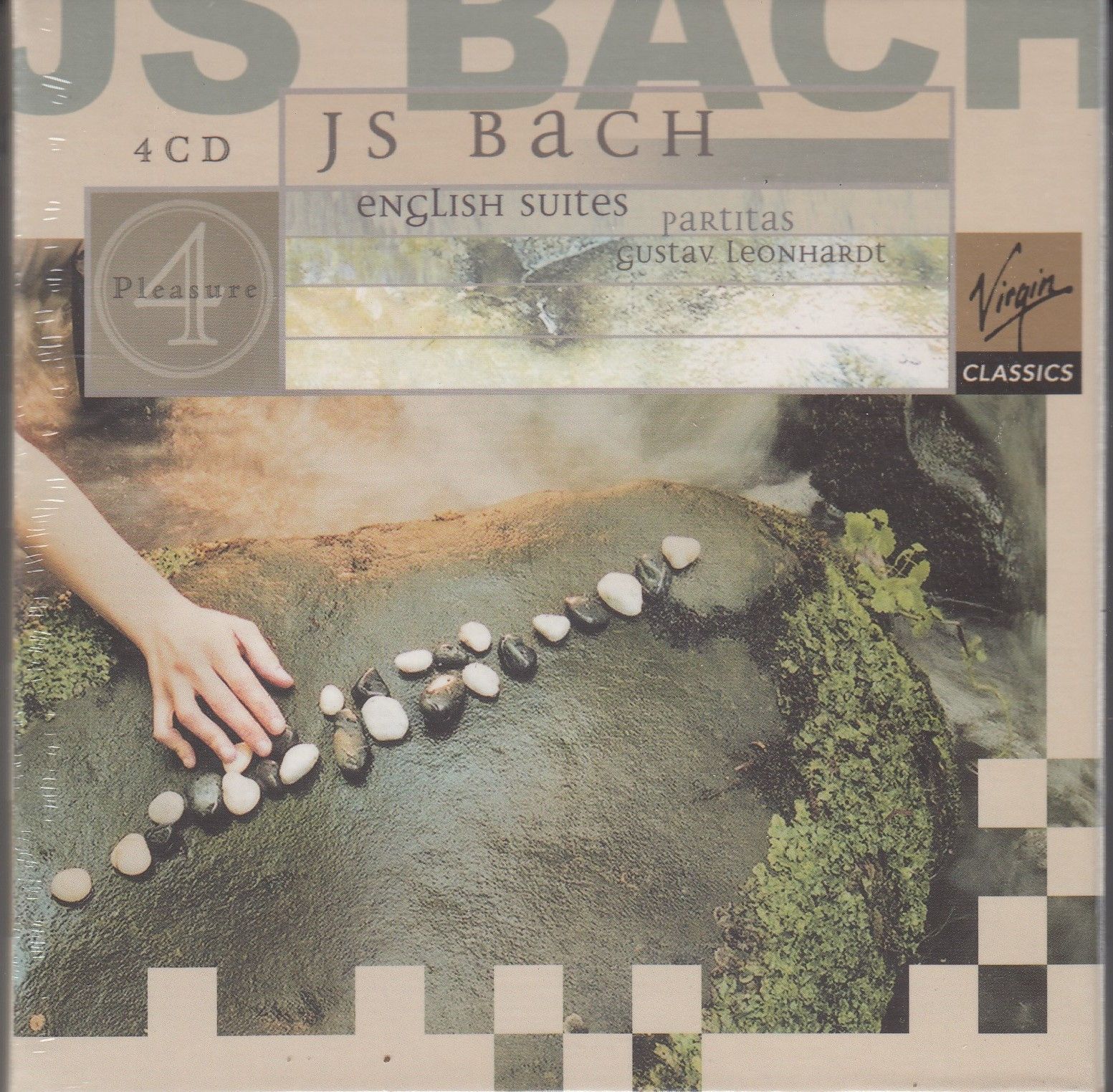 【売約済】レオンハルト／バッハ：イギリス組曲、パルティータ  4CD 売約済】レオンハルト／バッハ：イギリス組曲、パルティータ 4CD 売約