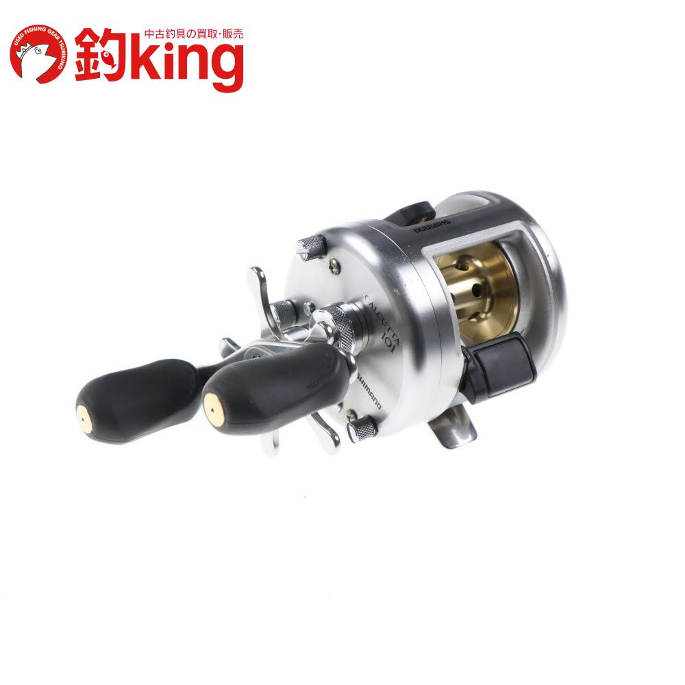 SHIMANO - 【中古/美品】 シマノ 05 カルカッタ 101   /W050M シマノ 05 カルカッタ 101 /W050M 美品 ブラックバス バス バス