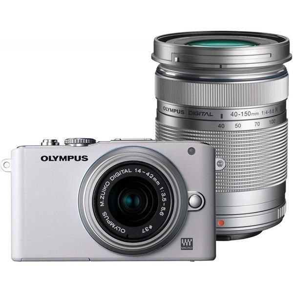 オリンパス OLYMPUS E-PL3 ダブルズームキット ホワイト E-PL3